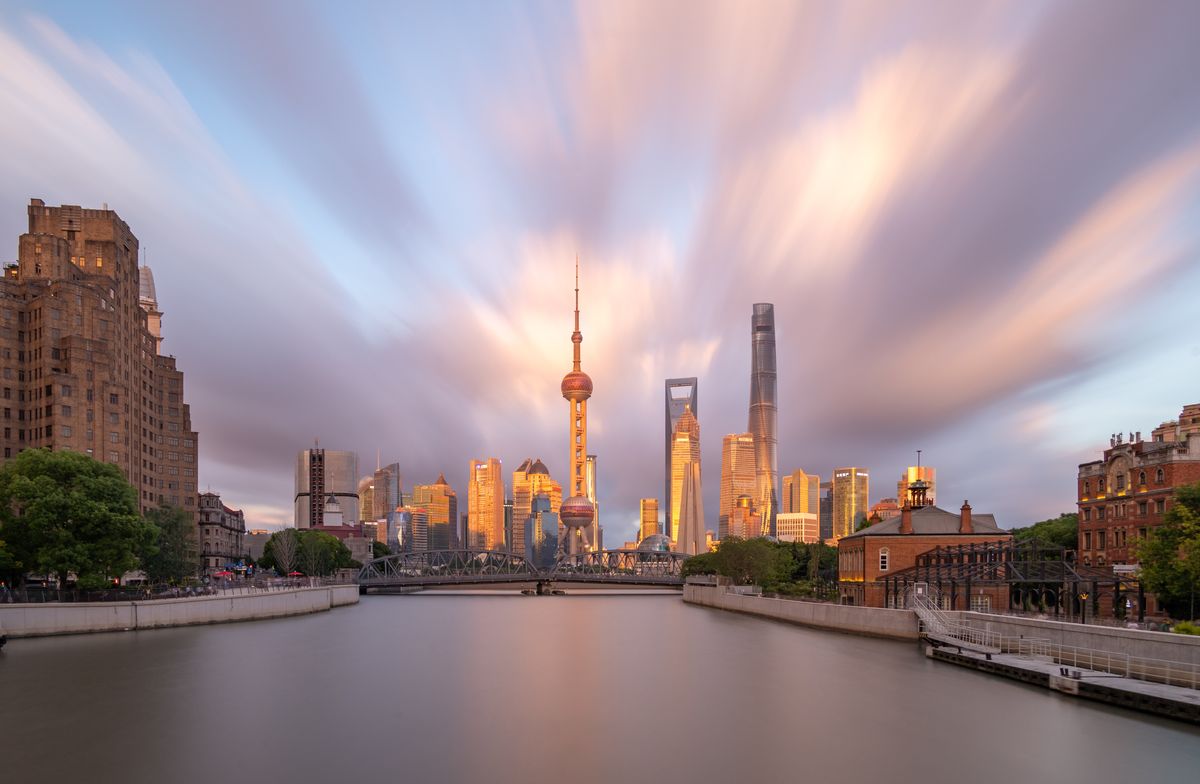 Panoramic view of Shanghai City. Photo by Martin Wang.