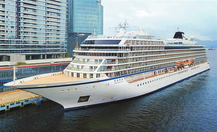 Cruise tourism in China is growing